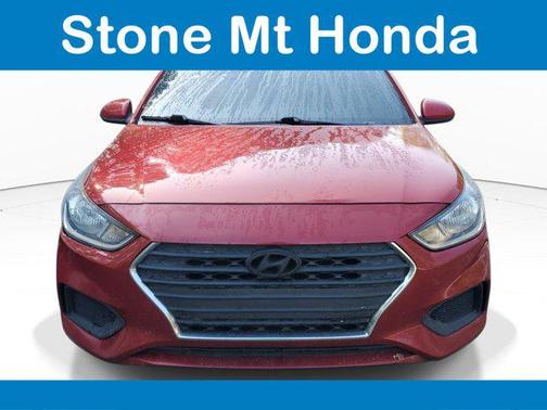 Pomegranate Red Metallic 2019 Hyundai Accent SE