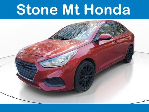 Pomegranate Red Metallic 2019 Hyundai Accent SE