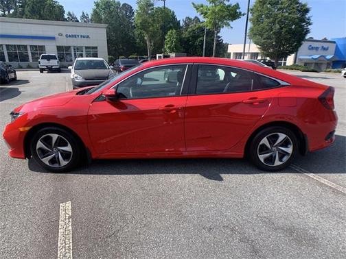 Rallye Red 2021 Honda Civic LX