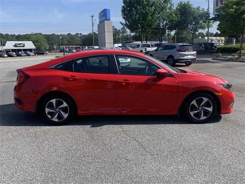 Rallye Red 2021 Honda Civic LX