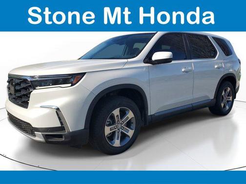 Platinum White Pearl 2025 Honda Pilot EX-L+