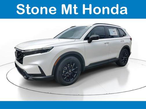 Platinum White Pearl 2026 Honda CR-V Hybrid Sport-L FWD