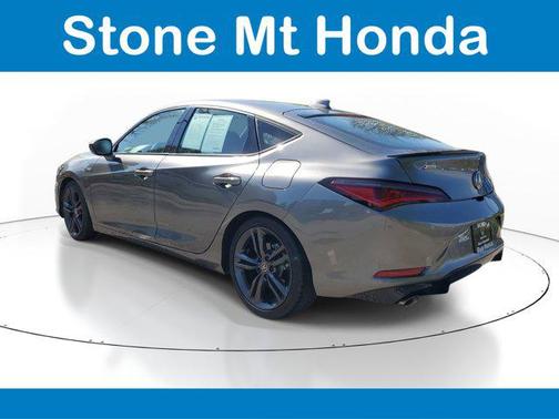 Liquid Carbon Metallic 2024 Acura Integra w/A-Spec Package