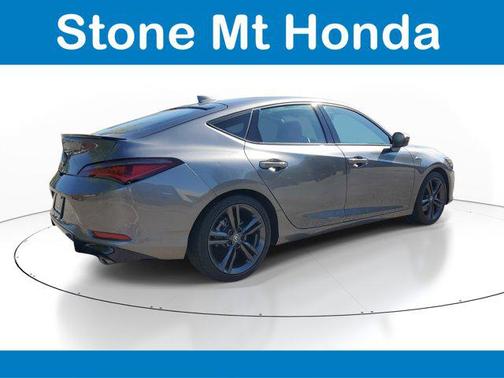 Liquid Carbon Metallic 2024 Acura Integra w/A-Spec Package