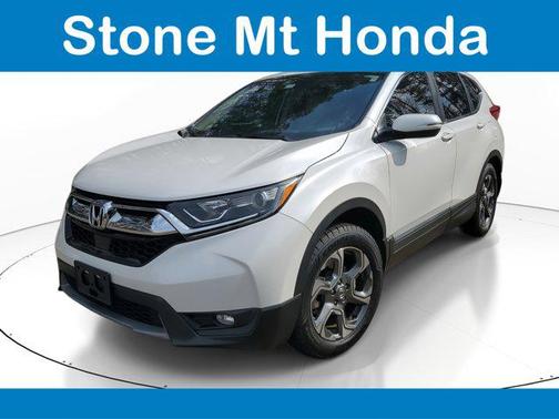 White 2019 Honda CR-V EX