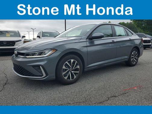 Pure Gray 2024 Volkswagen Jetta 1.4T SEL Premium