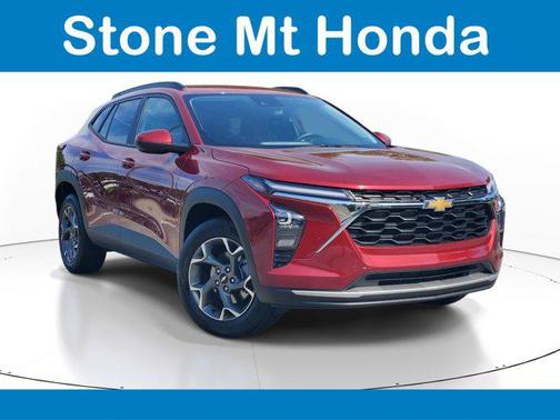 Crimson Metallic 2025 Chevrolet Trax LT