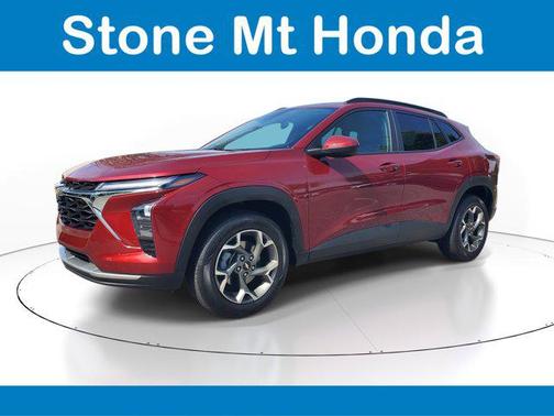 Crimson Metallic 2025 Chevrolet Trax LT