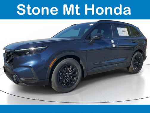 Canyon River Blue Metallic 2026 Honda CR-V Hybrid Sport-L FWD