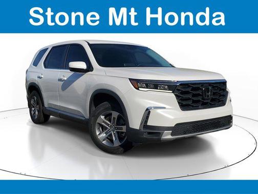 Platinum White Pearl 2025 Honda Pilot EX-L+