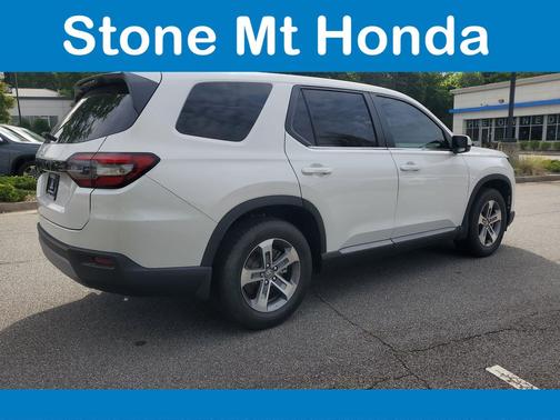 Platinum White Pearl 2025 Honda Pilot EX-L+