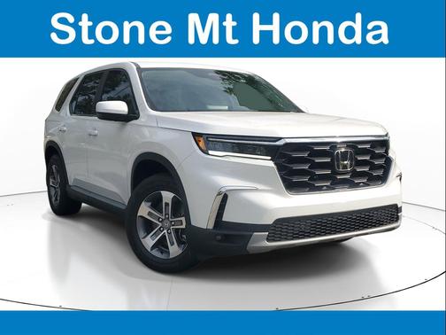 Platinum White Pearl 2025 Honda Pilot EX-L+