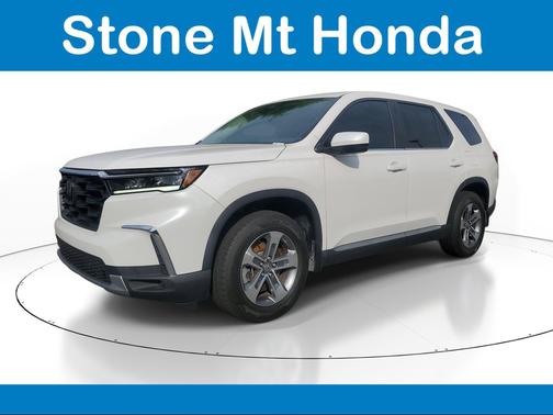 Platinum White Pearl 2025 Honda Pilot EX-L+