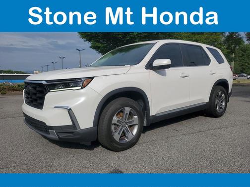 Platinum White Pearl 2025 Honda Pilot EX-L+