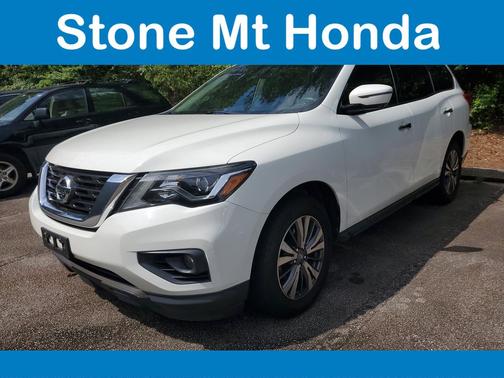 Glacier White 2018 Nissan Pathfinder SL