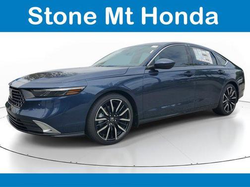 Canyon River Blue Metallic 2026 Honda Accord Hybrid Touring