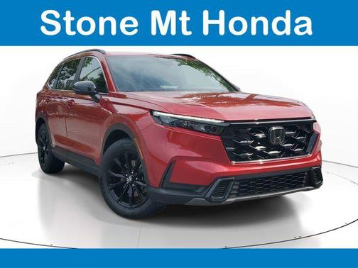 Radiant Red Metallic 2024 Honda CR-V Hybrid Sport FWD