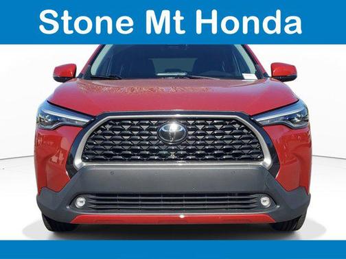 Barcelona Red Metallic 2023 Toyota Corolla Cross XLE