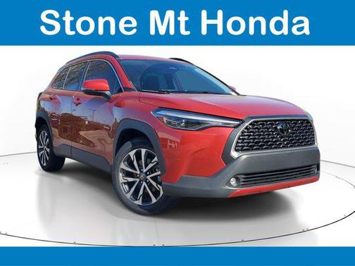 Barcelona Red Metallic 2023 Toyota Corolla Cross XLE