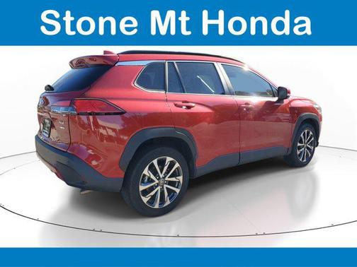 Barcelona Red Metallic 2023 Toyota Corolla Cross XLE