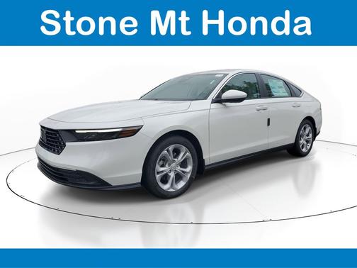 Platinum White Pearl 2026 Honda Accord LX 1.5T