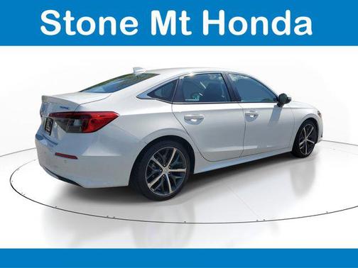 Platinum White Pearl 2022 Honda Civic Touring