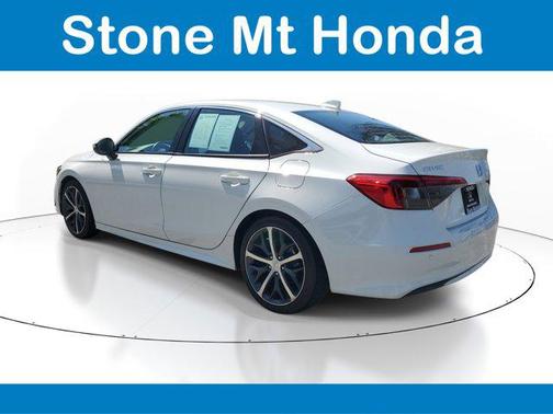 Platinum White Pearl 2022 Honda Civic Touring