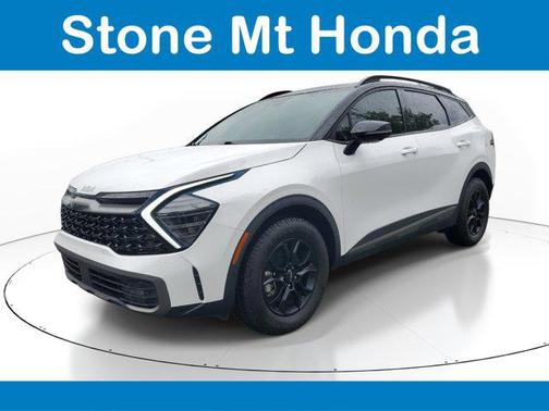 Glacier White Pearl/Ebony Black Roof 2024 Kia Sportage S