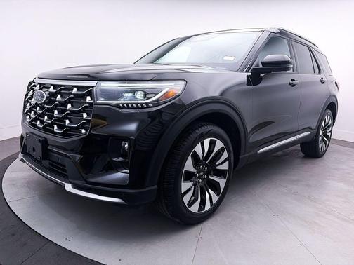 AGATE BLACK METALLIC 2025 Ford Explorer Platinum