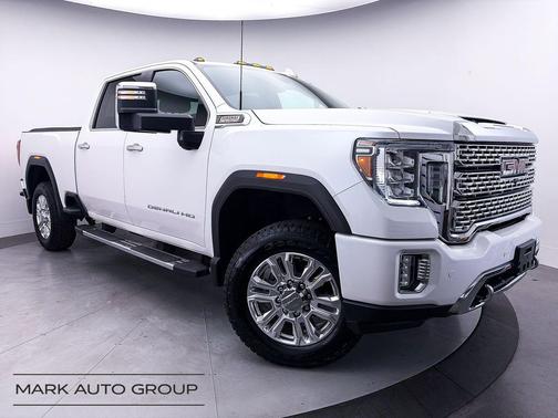 White Frost Tricoat 2021 GMC Sierra 2500 Denali