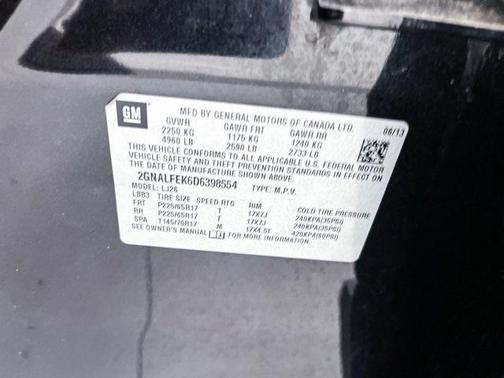 2013 Chevrolet Equinox LTZ