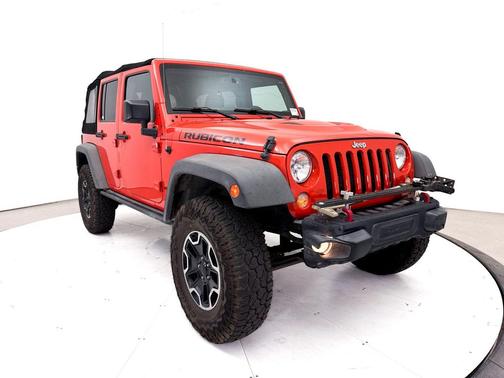 Sunset Orange Pearlcoat 2015 Jeep Wrangler Unlimited Rubicon