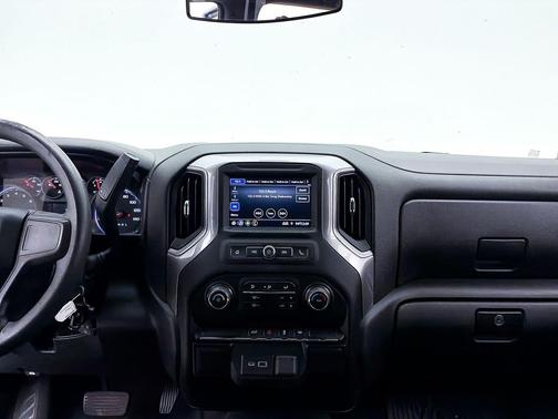 Summit White 2021 Chevrolet Silverado 1500 Custom