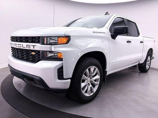 Summit White 2021 Chevrolet Silverado 1500 Custom