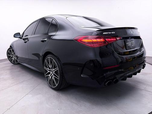 Obsidian Black Metallic 2024 Mercedes-Benz AMG C 43 4MATIC