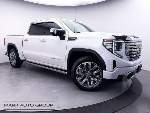 White Frost Tricoat 2023 GMC Sierra 1500 Denali