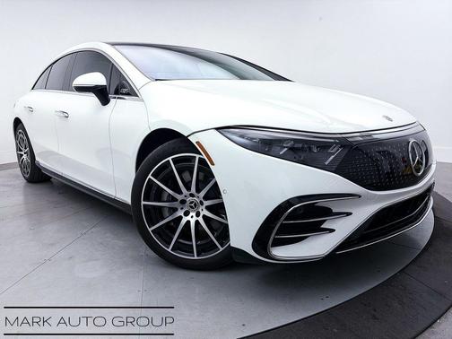 Polar White 2022 Mercedes-Benz EQS 580 4MATIC