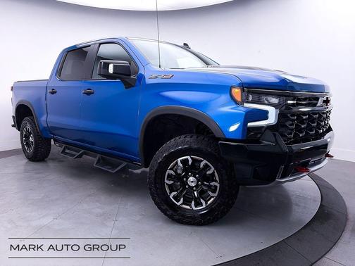 Glacier Blue Metallic 2023 Chevrolet Silverado 1500 ZR2