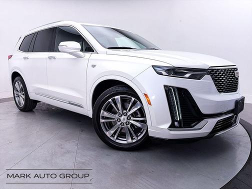 Crystal White Tricoat 2023 Cadillac XT6 Premium Luxury FWD