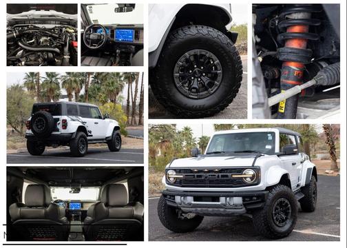 OXFORD WHITE 2024 Ford Bronco Raptor