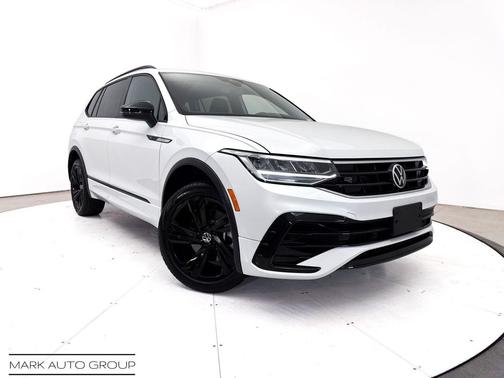 Opal White 2023 Volkswagen Tiguan 2.0T SE R-Line Black