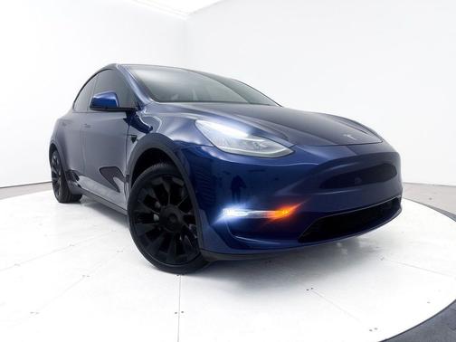 Deep Blue Metallic 2021 Tesla Model Y Long Range Dual Motor All-Wheel Drive