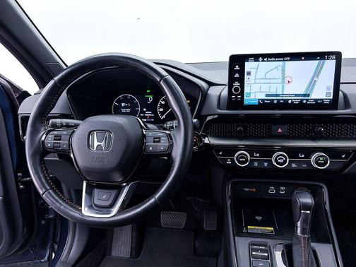 Blue 2024 Honda CR-V Hybrid Sport Touring AWD