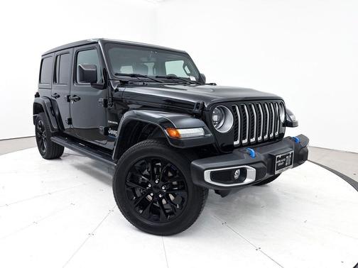 Black Clearcoat 2023 Jeep Wrangler 4xe Sahara