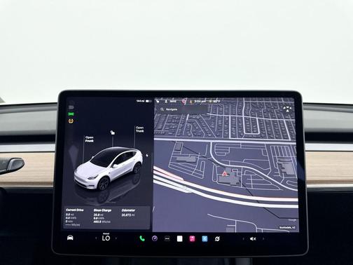 Pearl White Multi-Coat 2024 Tesla Model Y Long Range Dual Motor All-Wheel Drive