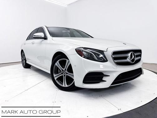 Polar White 2018 Mercedes-Benz E-Class 4MATIC