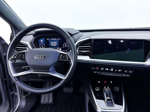 Pebble Gray 2024 Audi Q4 e-tron Premium Plus 55 quattro