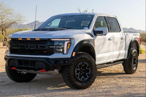 SPACE WHITE METALLIC 2025 Ford F-150 Raptor