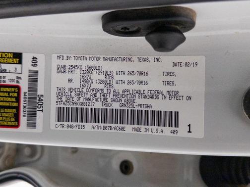 2019 Toyota Tacoma TRD Off Road