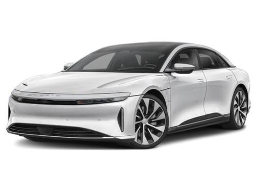 Stellar White Metallic 2024 Lucid Air Touring